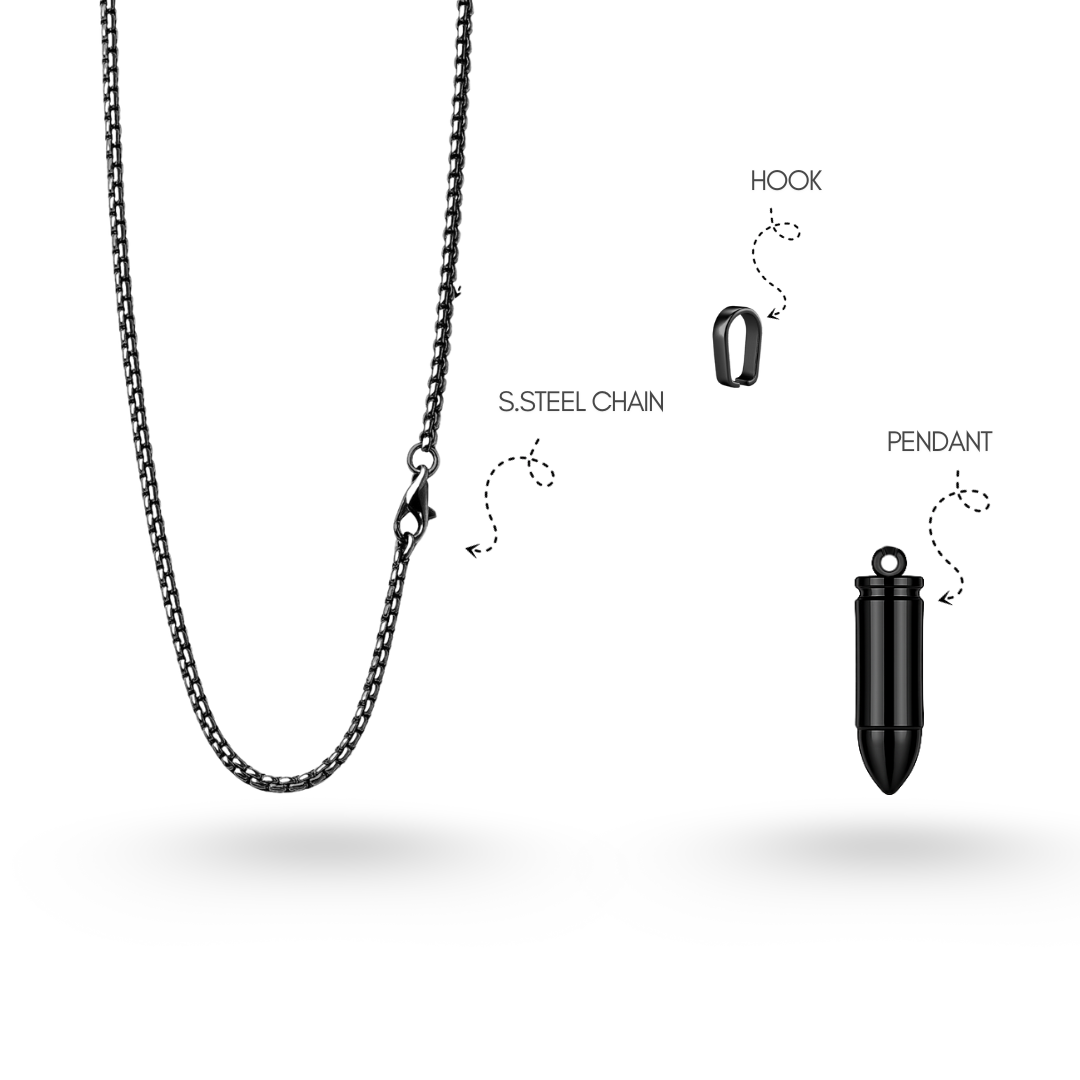 Bullet Pendant (BLACK)