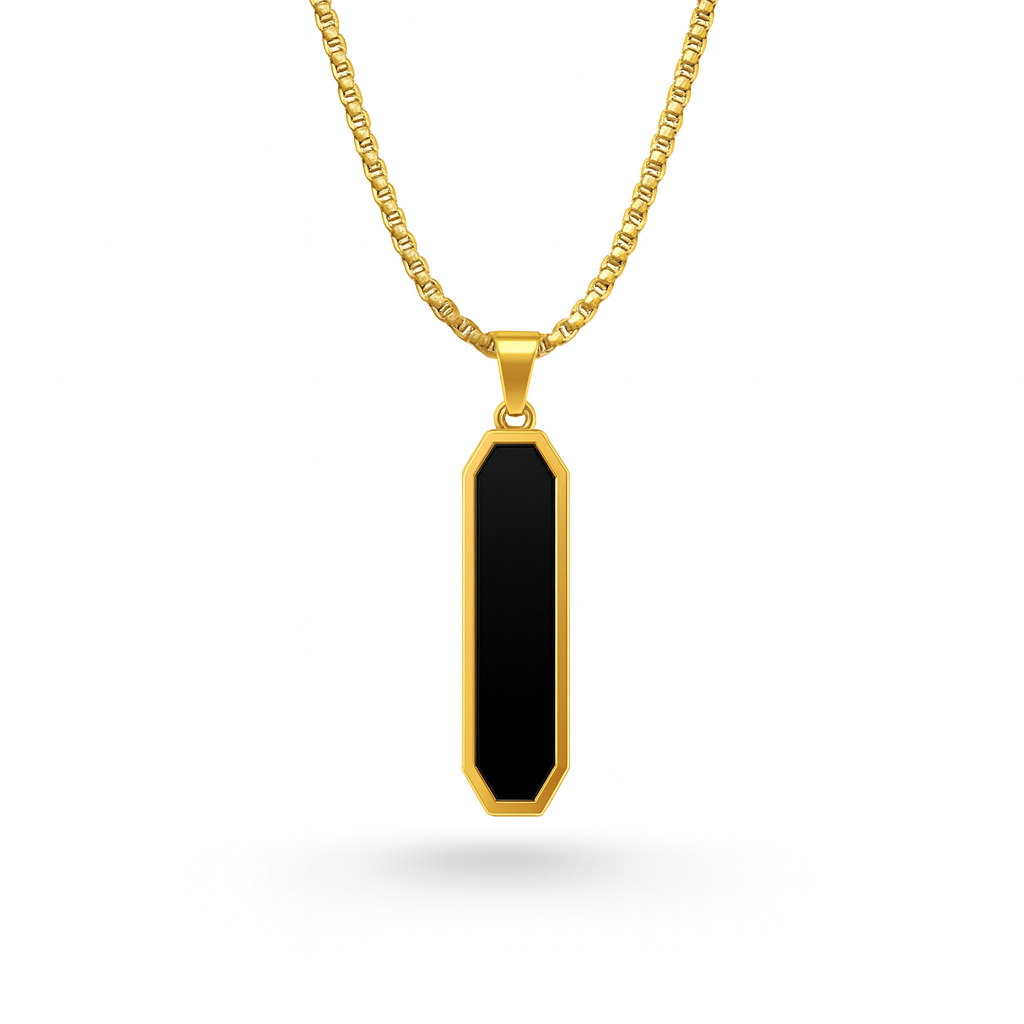 Flat Glass Pendant (GOLD)