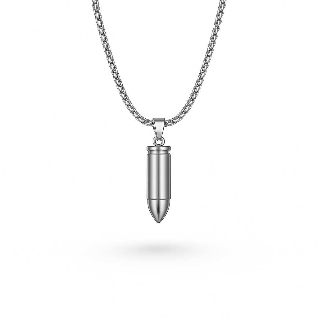 Bullet Pendant (SILVER)