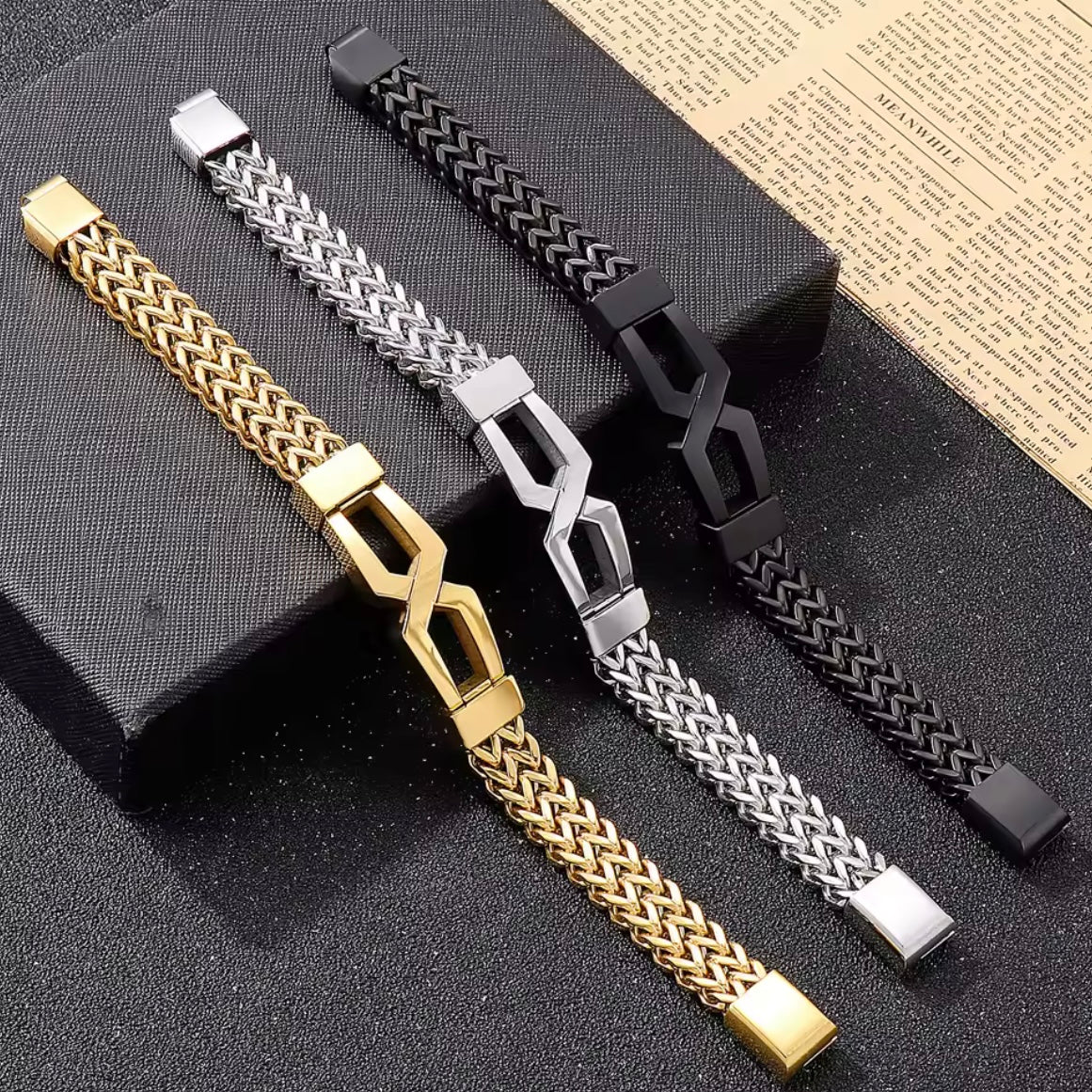 Chunky Bracelet (BLACK