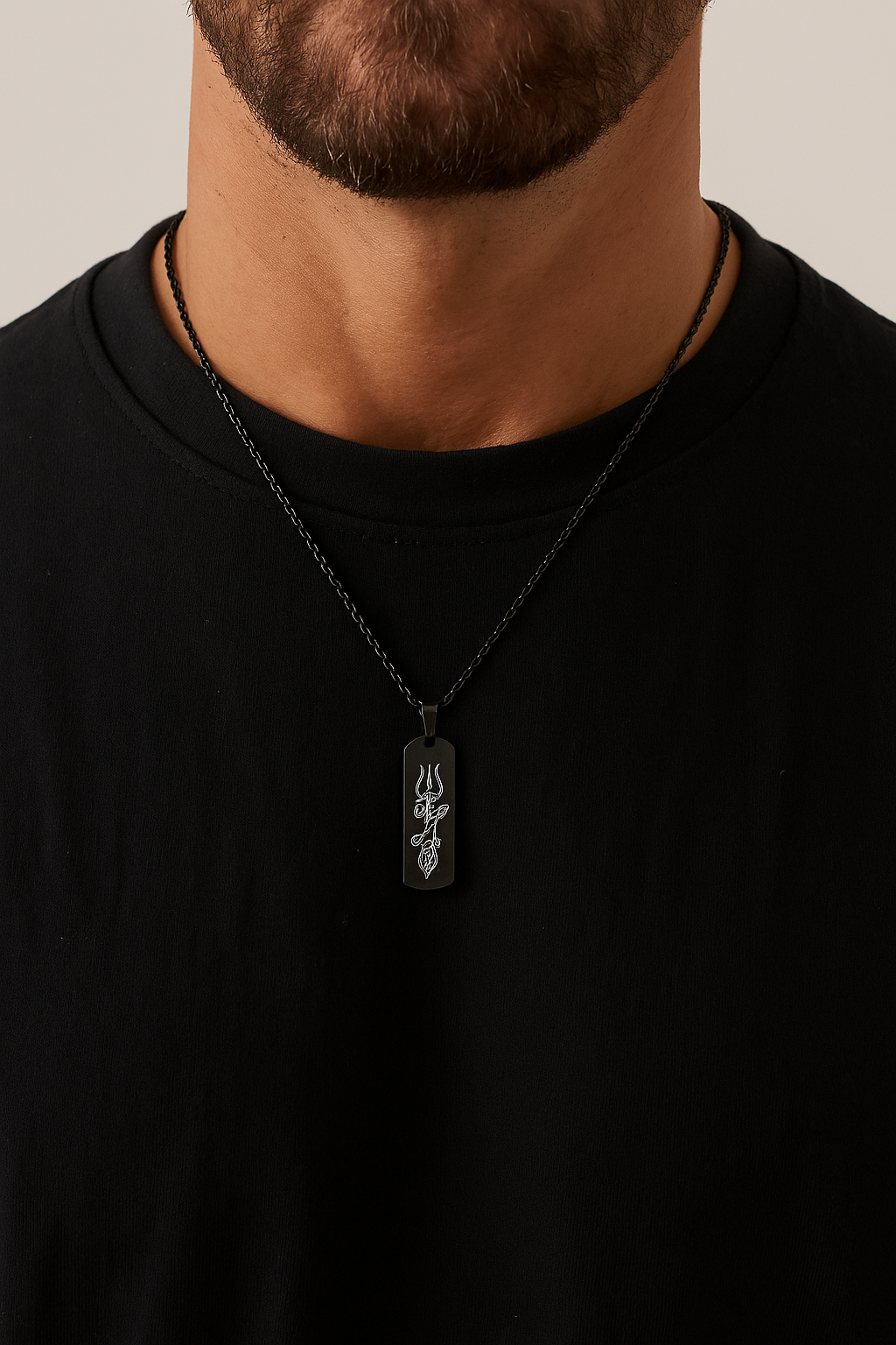 Trishul Pendent (BLACK)