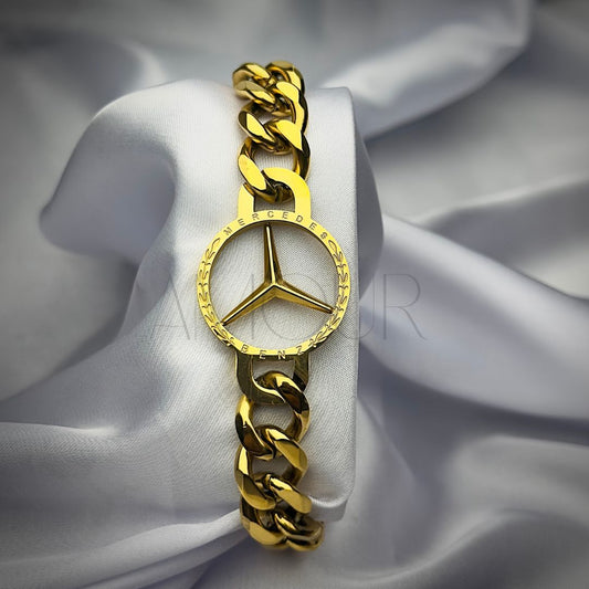 Mercedes Chain Bracelet (GOLD)